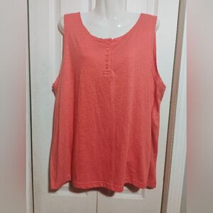 Vintage Touch Tone Plus Size Women's Tank Top